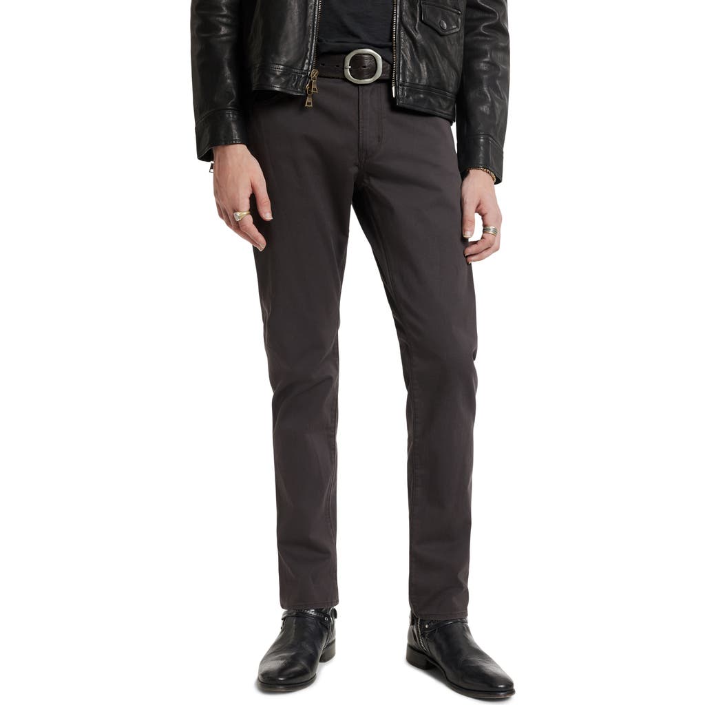 John Varvatos J701 Regular Fit Straight Leg Jeans In Chocolate