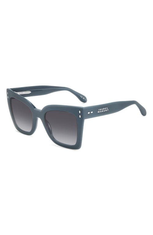 Isabel Marant 53mm Butterfly Sunglasses In Blue