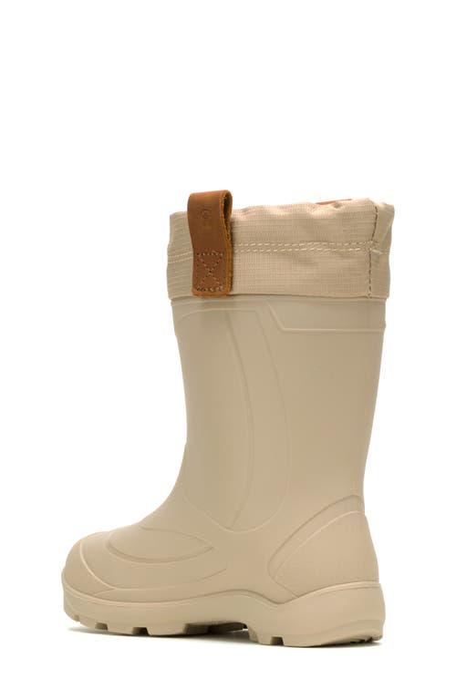 Kamik Kids' Tundra Jr. Waterproof Snow Boot In Fossil