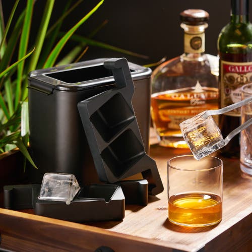 Viski Clear Ice Maker In Black