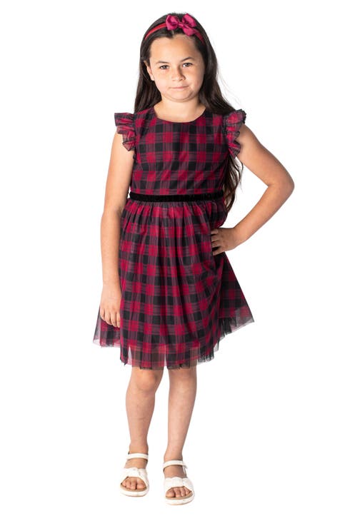 Plaid sale dress nordstrom