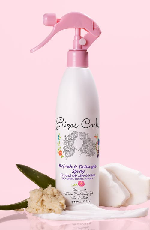 Rizos Curls Refresh & Detangle Spray In Transparent