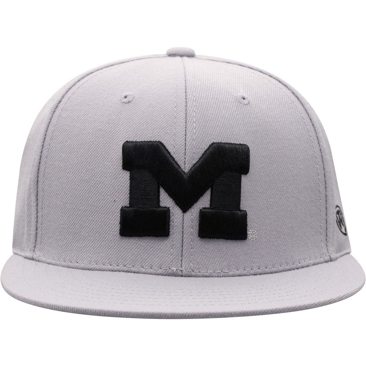 grey michigan hat