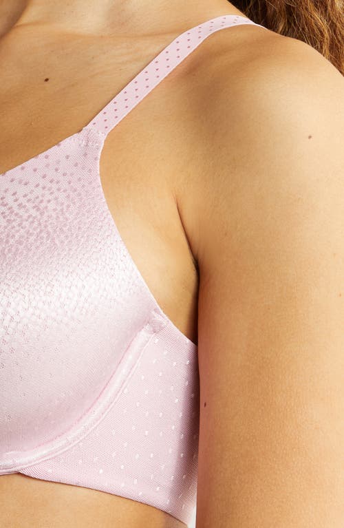 Shop Wacoal Back Appeal Smoothing Underwire Bra In Pink Nectar