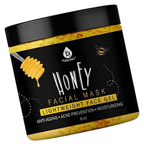 Pursonic Honey Facial Mask 8 oz In Black