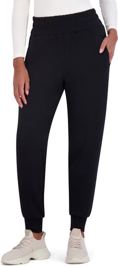 Sage Collective Women's Super Soft All Day Jogger, Black Large