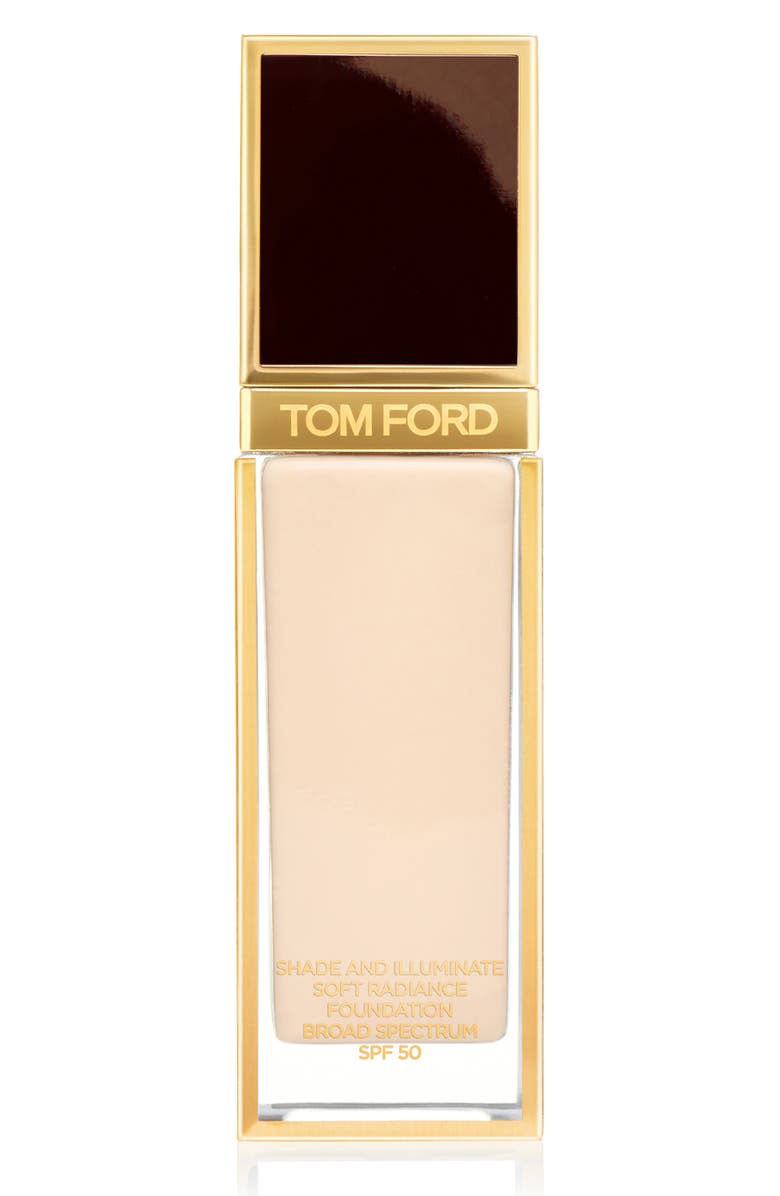 TOM FORD Shade and Illuminate Soft Radiance Foundation SPF 50, Main, color, 0.0 PEARL - natural spring makeup looks