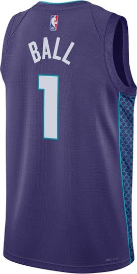 Nike Unisex Jordan Brand LaMelo Ball Teal Charlotte Hornets Select