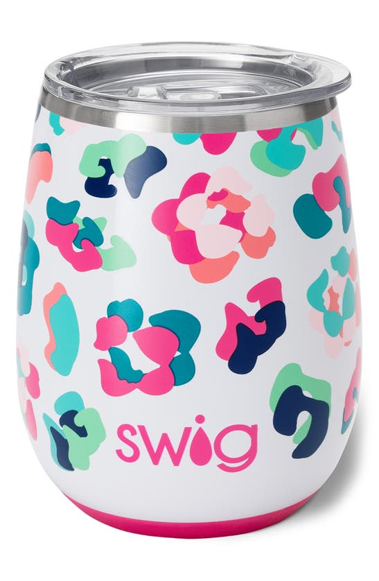 Shop Swig Life Stemless Travel Wine Cup In Party Animal Multi