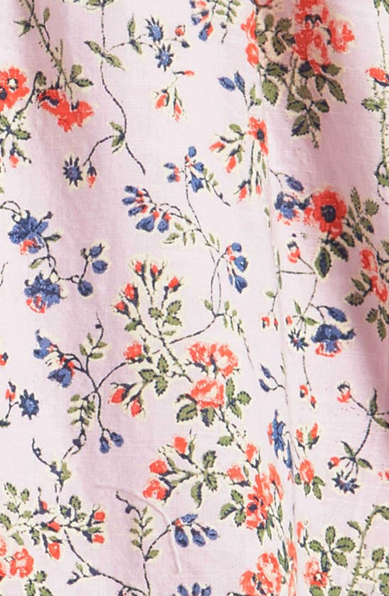 Shop Nordstrom Kids' Floral Print Cotton Dress In Pink Windsome Genevieve Floral