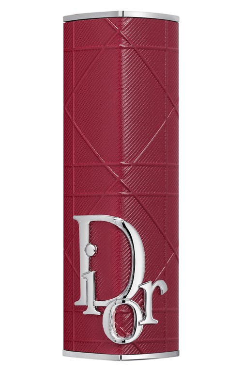 DIOR Addict Refillable Couture Lipstick Case in Brick Cannage at Nordstrom