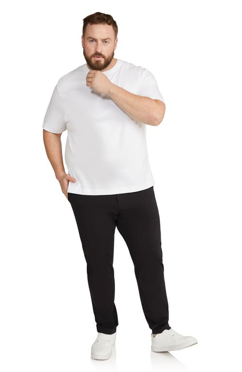 Shop Johnny Bigg Comfort Flex Slim Fit Chinos In Black