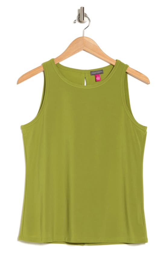 Shop Vince Camuto Knit Tank In Olive Tree