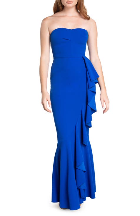 Women's Evelyn Dress in Electric Blue | Nora Gardner Electric Blue / 0
