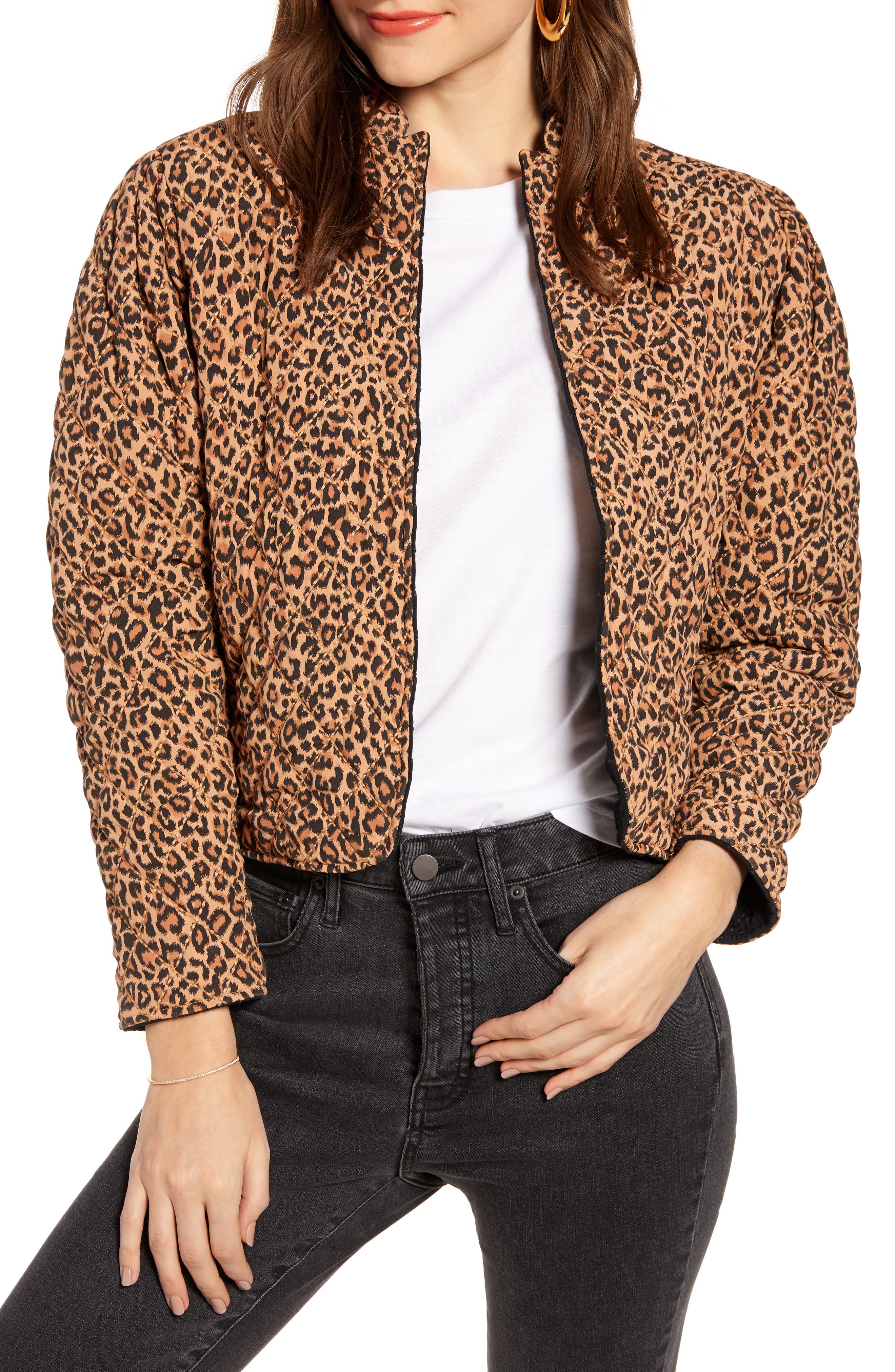 something navy jean jacket