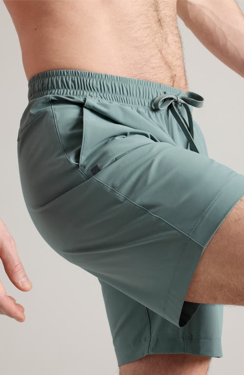 Shop Rhone Pursuit 7-inch Unlined Training Shorts In Stormy Sea Green