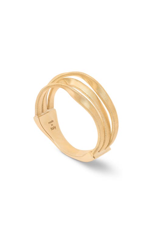 Marrakech Stack Ring in Yellow Gold