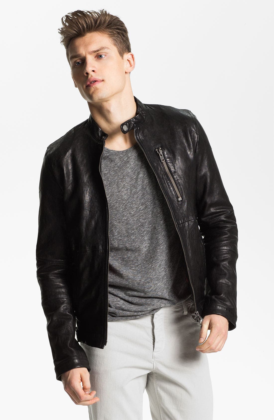 Zadig & Voltaire Leather Jacket Nordstrom
