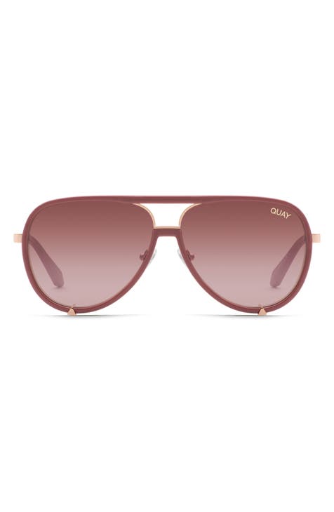 Women's Pink Aviator Sunglasses | Nordstrom