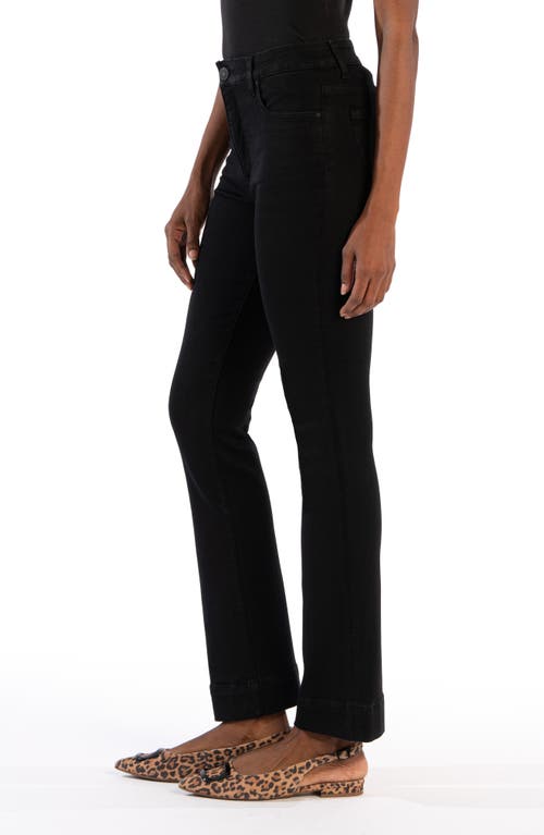 Shop Kut From The Kloth Kelsey High Waist Kick Flare Jeans In Black