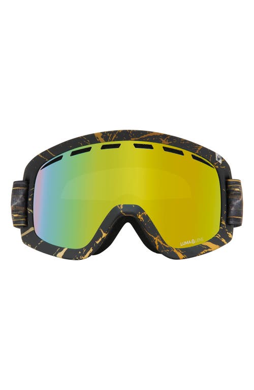 D1 OTG Snow Goggles with Bonus Lens in 14 Karat/Gold Ion/Amber