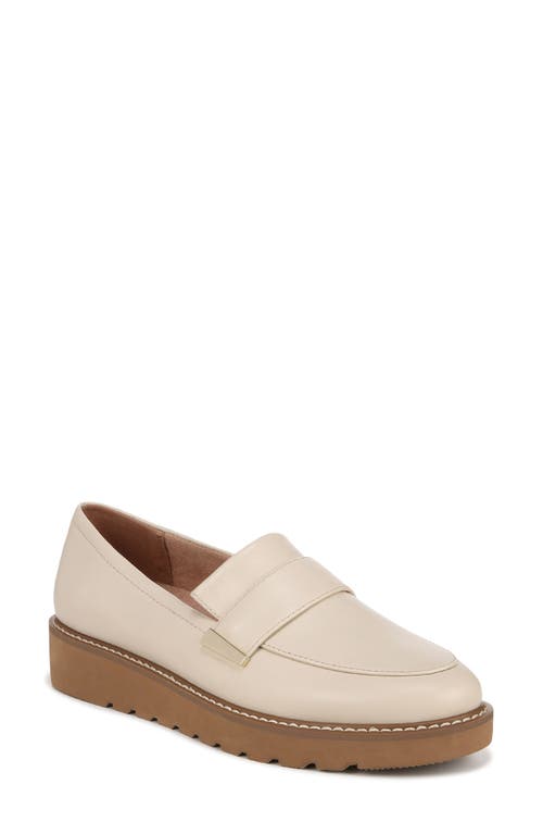 Naturalizer Adiline Loafer Porcelain Beige Leather at Nordstrom,