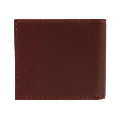 Trafalgar Cabot Cortina Bi-fold Leather Wallet In Honey Maple