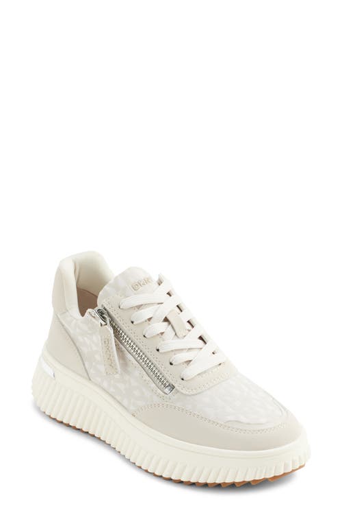 Shop Dkny Lissa Platform Sneaker In Hemp