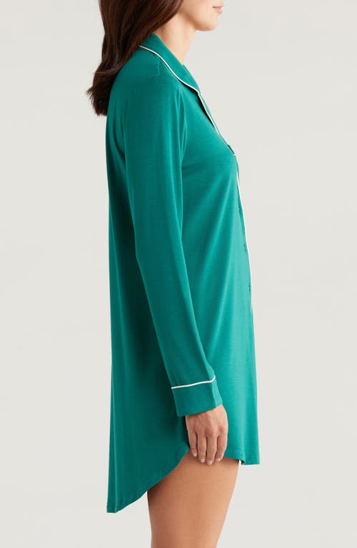 Shop Nordstrom Moonlight Eco Nightshirt In Green Storm