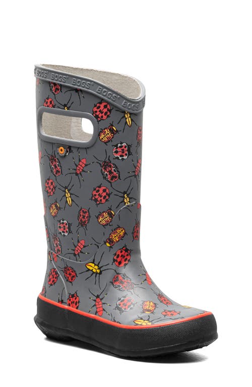 Shop Bogs Kids' Classic Rain Boot In Gray