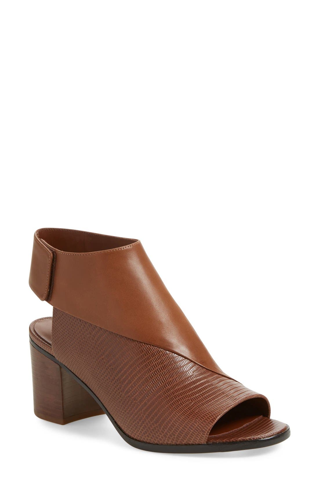 vince elsie peep toe bootie