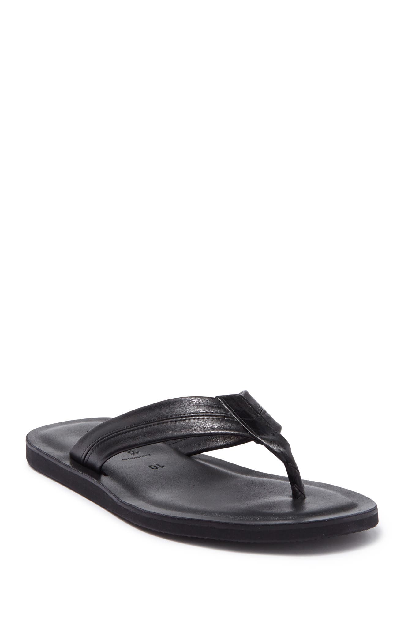 To Boot New York Men's Limon Leather Sandals In Black | ModeSens