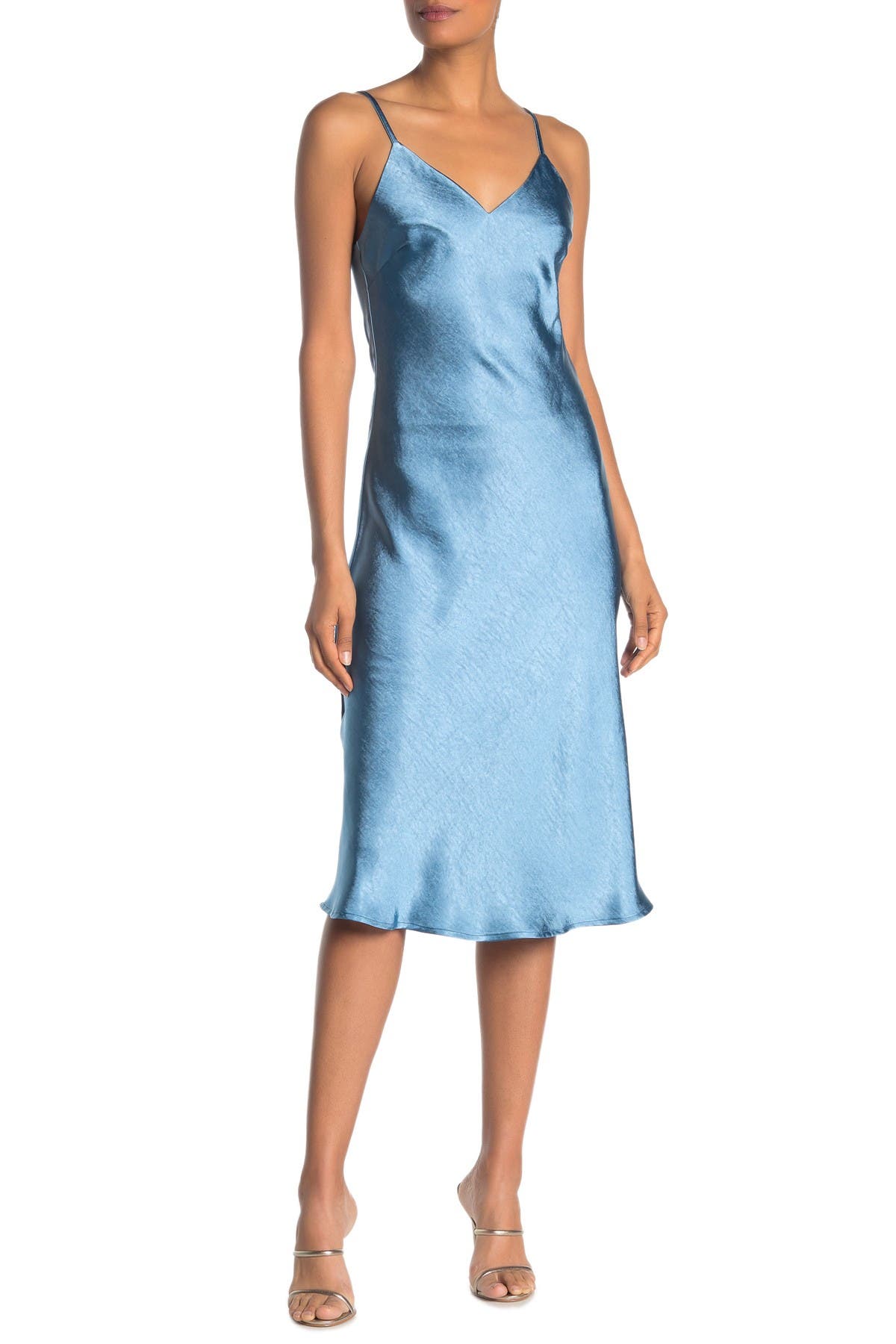 nordstrom dusty blue dress