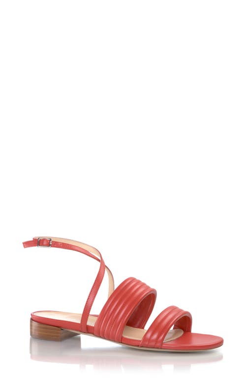 Ceci Ankle Strap Sandal in Fire