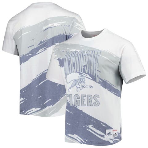 Men's Mitchell & Ness White Hampton Pirates Paintbrush Sublimated T-Shirt