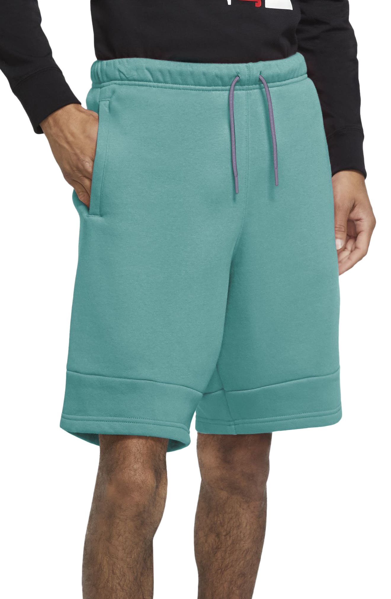 mens fleece shorts