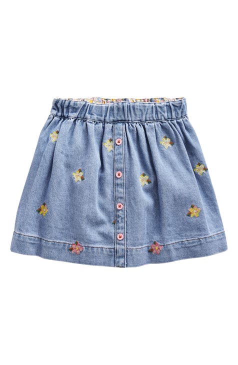 Jean skirt cheap toddler