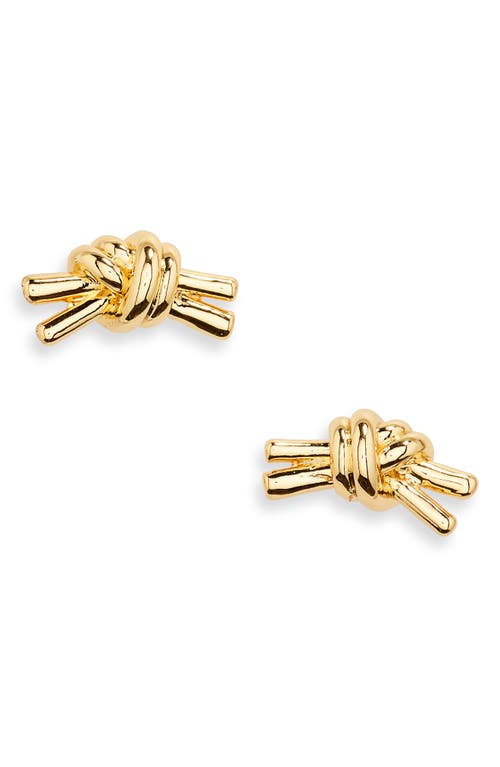 Madewell Knotted Small Stud Earrings in Gold at Nordstrom