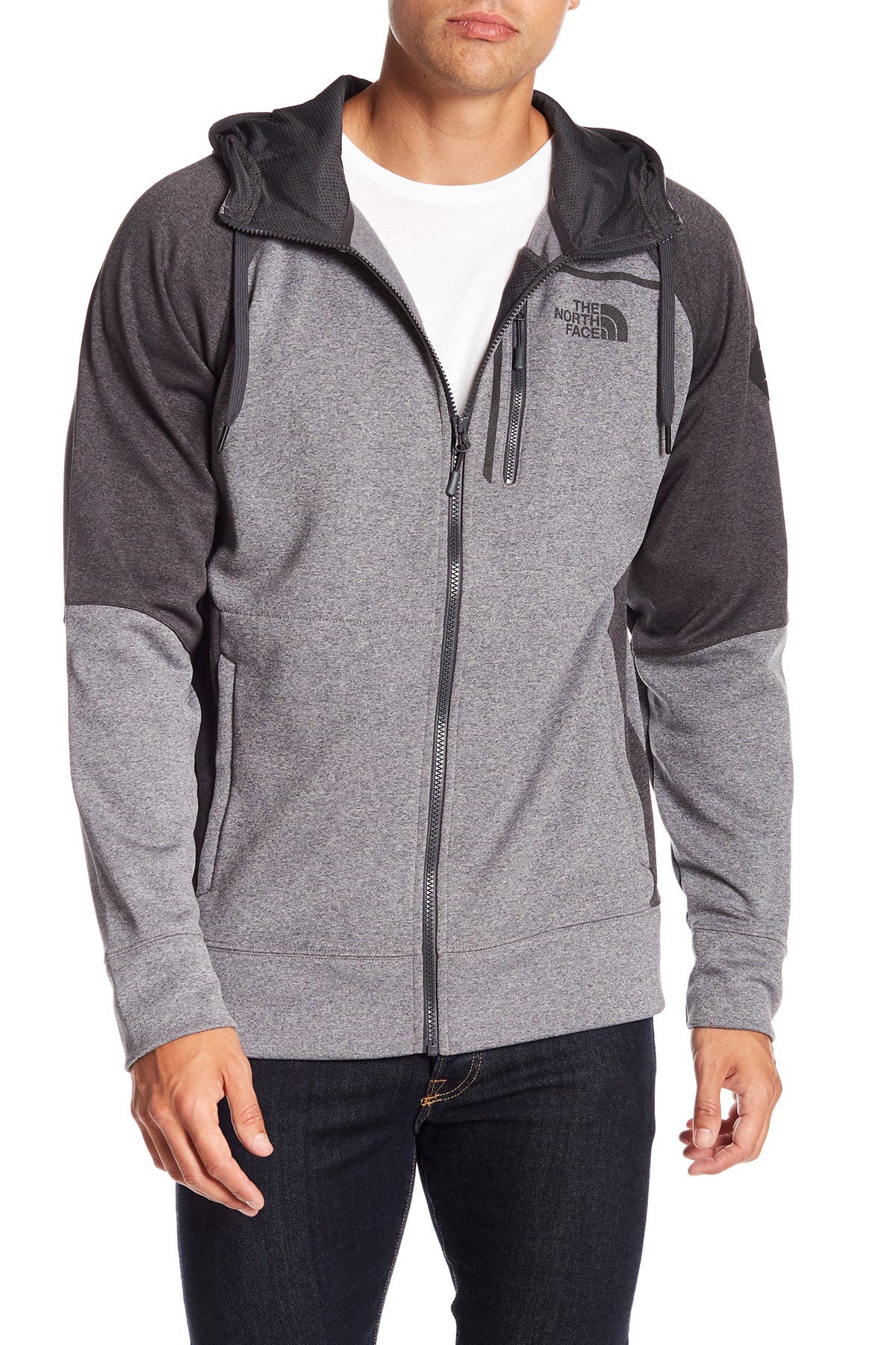 the north face zip up hoodie