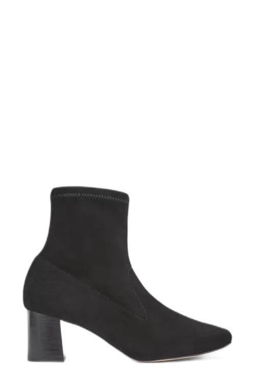 Lk Bennett Amira Sock Bootie In Black