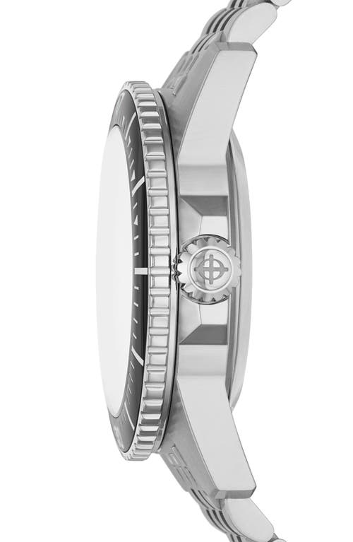 Shop Zodiac Super Sea Wolf Pro Diver Bracelet Watch, 42mm In Silver