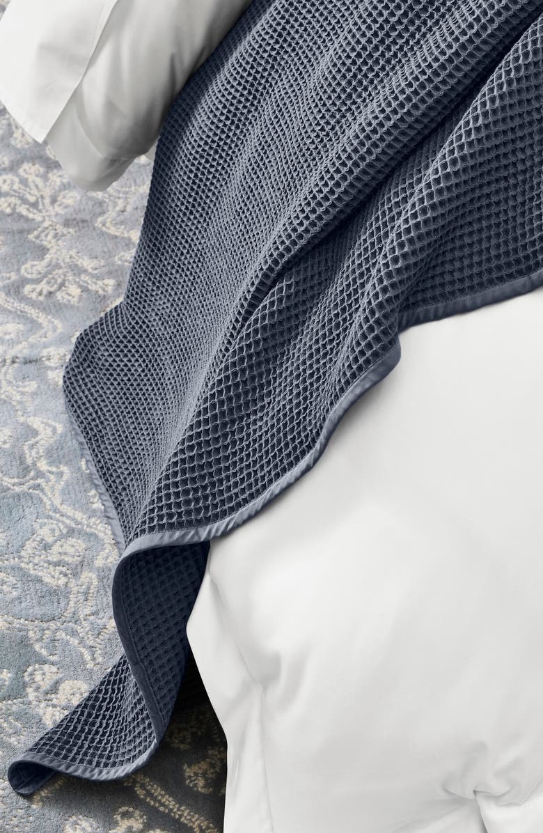 Boll & Branch Organic Cotton Waffle Knit Bed Blanket Nordstrom