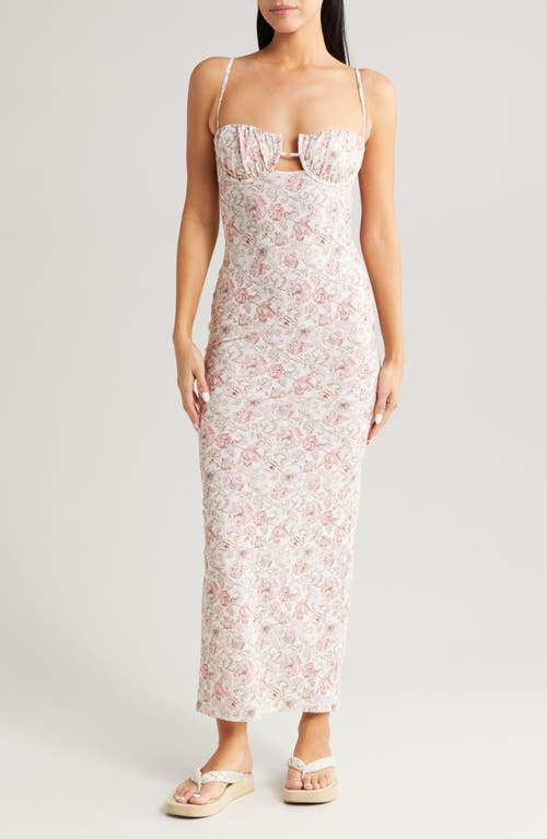 Venecia Floral Underwire Cover-Up Dress