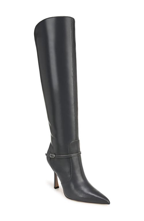 Shop Sam Edelman Elia Knee High Boot In Iron Smoke