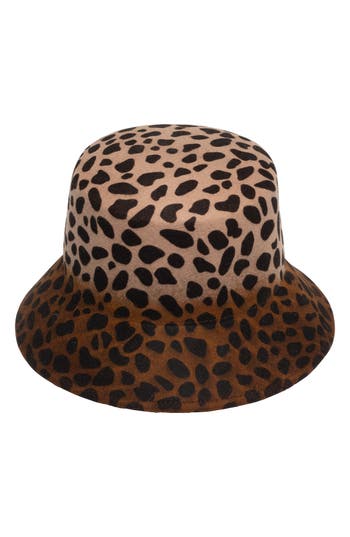Eugenia Kim Jonah Wool Bucket Hat In Brown