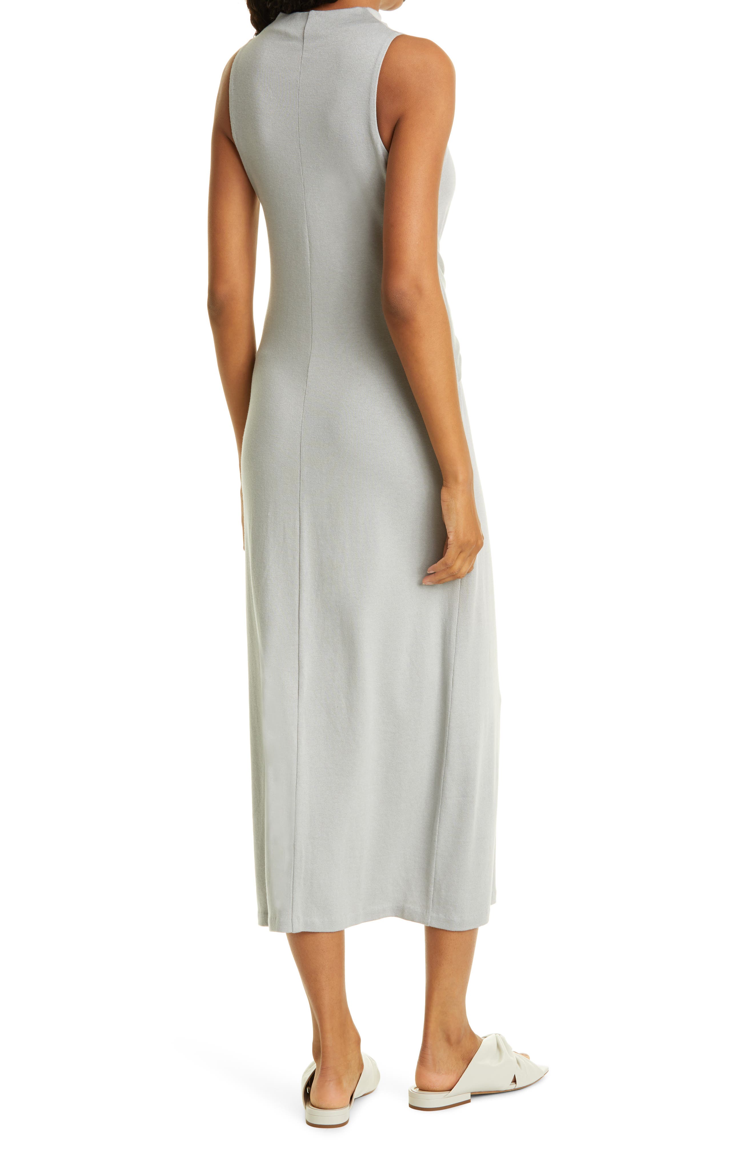 Vince Tie Front Sleeveless Knit Dress 