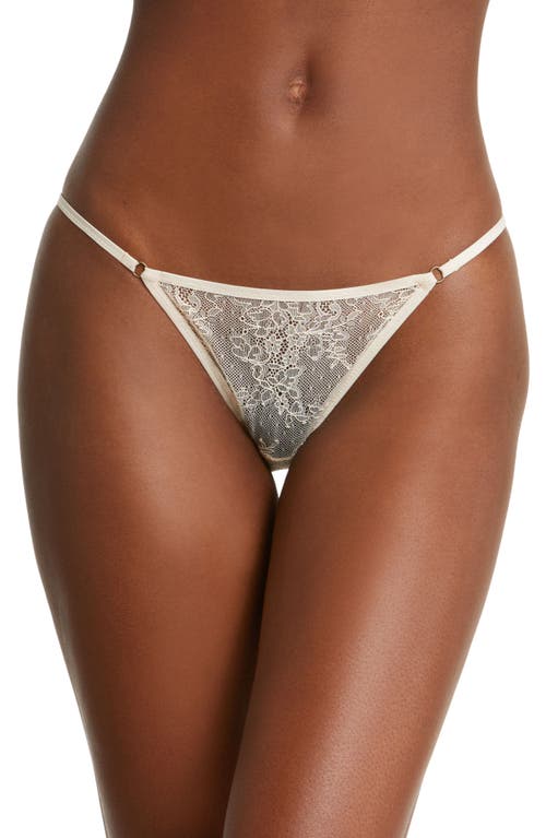 Wild Rose Lace Briefs in Off White
