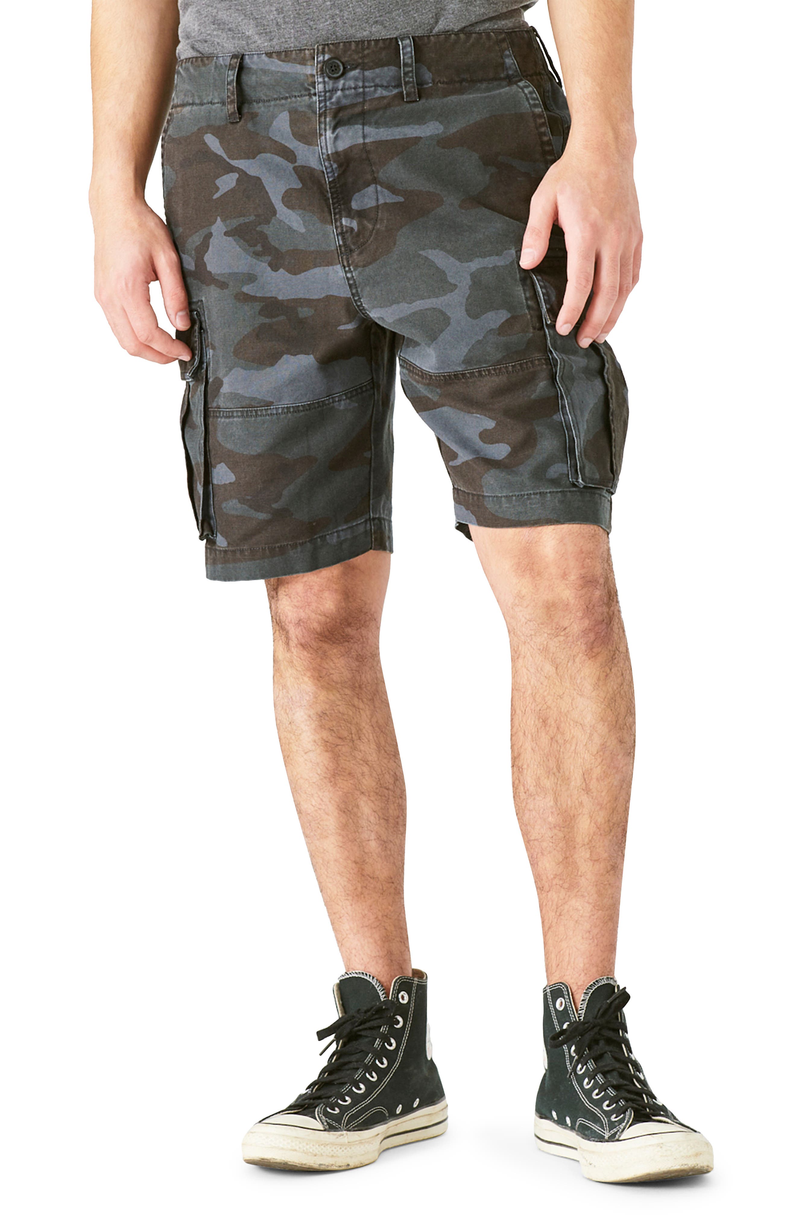 lucky brand cargo shorts