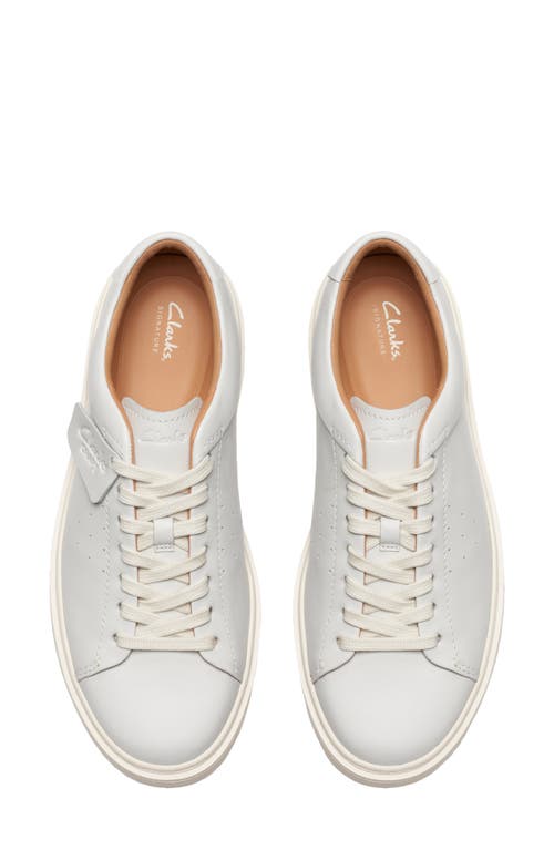 Shop Clarksr Clarks(r) Craft Swift Sneaker In White Leather