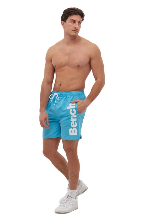 Shop Bench . Tahiti Classic Swim Shorts In Bright Blue